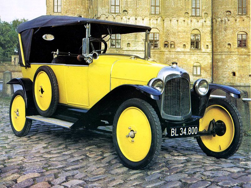 Первый автмомобиль Citroen Type A 1919 года